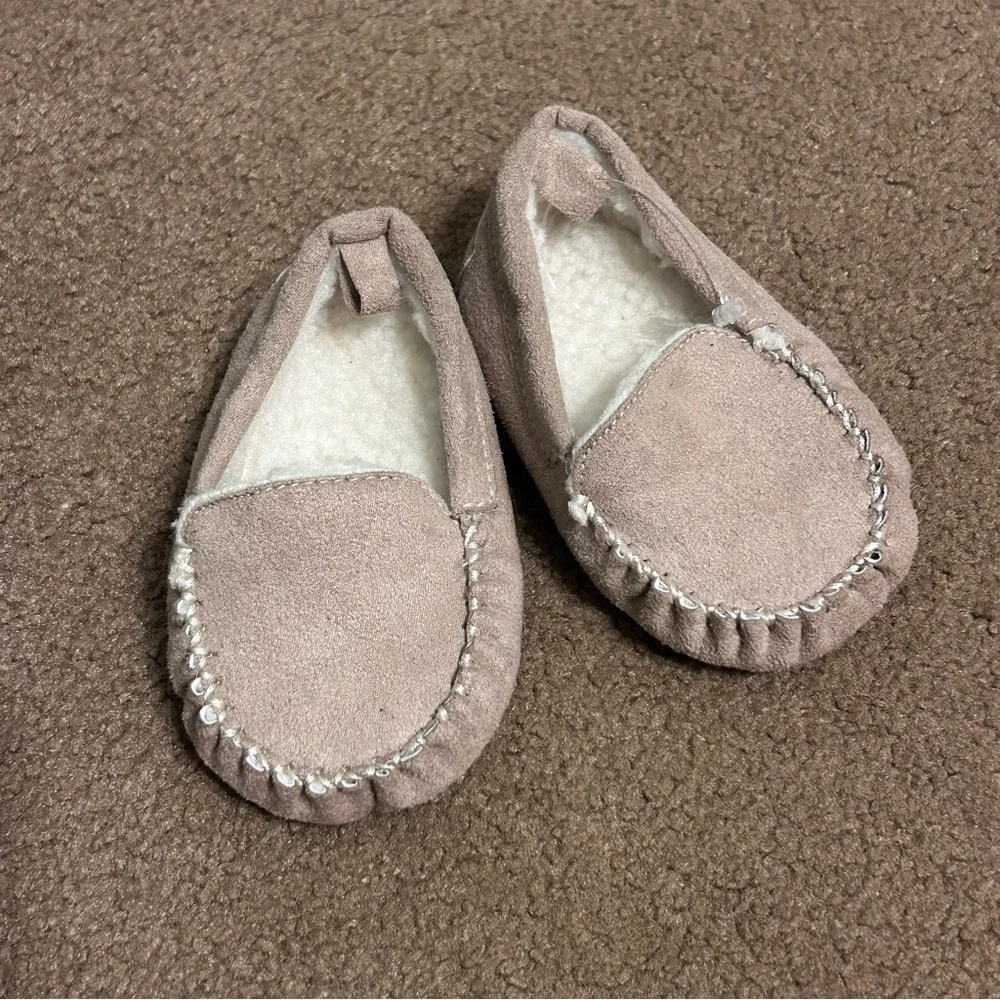 Tan Rising Star Moccasins size 9-12 Months Baby Shoes